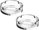AKDC Glass Ashtrays for Cigarettes, Round Ash Tray for Home Office Patio Porch Deck Decoration, Cute Pretty Ash holders for Indoor or Outdoor Use, Pack of 2 (Clear) - Al Kabayel Discount CentreAKDC Glass Ashtrays for Cigarettes, Round Ash Tray for Home Office Patio Porch Deck Decoration, Cute Pretty Ash holders for Indoor or Outdoor Use, Pack of 2 (Clear)Al Kabayel Discount CenterAl Kabayel Discount Centre