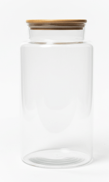 AKDC Glass Jar with Wooden Lid 5L, Clear and Transparent - Al Kabayel Discount CentreAKDC Glass Jar with Wooden Lid 5L, Clear and TransparentJars & Food SaversAKDCAl Kabayel Discount Centre