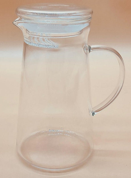 AKDC Glass Jug with Air - Tight Glass Lid 1000ml, Clear & Transparent - Al Kabayel Discount CentreAKDC Glass Jug with Air - Tight Glass Lid 1000ml, Clear & TransparentJugsAKDCAl Kabayel Discount Centre