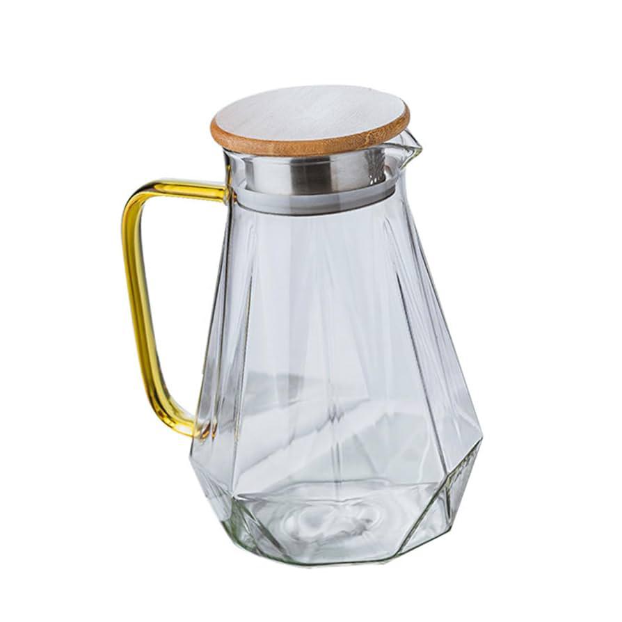 AKDC Glass Jug/Pitcher with Metal Lid 1500ml, Clear & Transparent - Al Kabayel Discount CentreAKDC Glass Jug/Pitcher with Metal Lid 1500ml, Clear & TransparentJugsAKDCAl Kabayel Discount Centre
