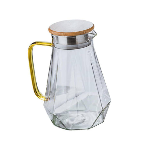 AKDC Glass Jug/Pitcher with Metal Lid 1500ml, Clear & Transparent - Al Kabayel Discount CentreAKDC Glass Jug/Pitcher with Metal Lid 1500ml, Clear & TransparentJugsAKDCAl Kabayel Discount Centre