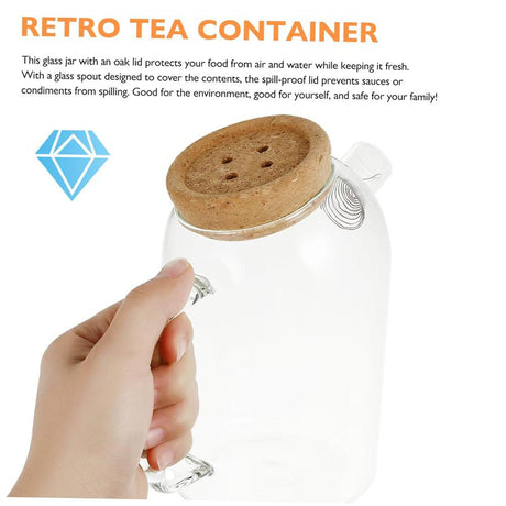 AKDC Glass Kettle 1200ml with Cork Lid, Clear & Transparent - Al Kabayel Discount CentreAKDC Glass Kettle 1200ml with Cork Lid, Clear & TransparentTea/Coffee PotsAKDCAl Kabayel Discount Centre