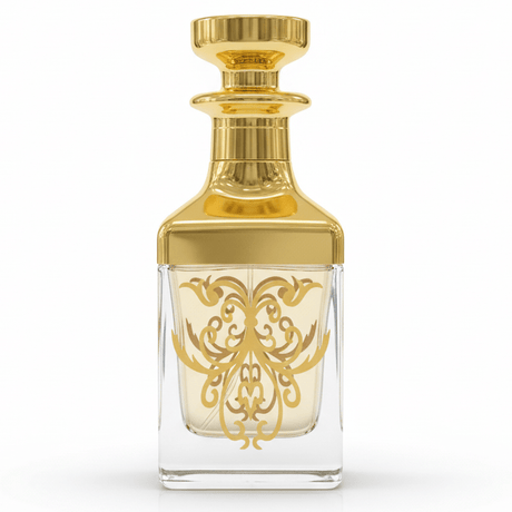 AKDC glass perfume bottle with gold cap 200ml luxury refillable fragrance container premium packaging - Al Kabayel Discount CentreAKDC glass perfume bottle with gold cap 200ml luxury refillable fragrance container premium packagingPerfume BottlesAKDCAl Kabayel Discount Centre