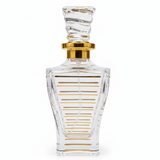 AKDC glass perfume bottle with gold finish 150ml elegant refillable fragrance container stylish gift - Al Kabayel Discount CentreAKDC glass perfume bottle with gold finish 150ml elegant refillable fragrance container stylish giftPerfume BottlesAKDCAl Kabayel Discount Centre