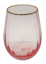 AKDC Glass Tumbler 290ml, Transparent Pink - Al Kabayel Discount CentreAKDC Glass Tumbler 290ml, Transparent PinkTumblerAKDCAl Kabayel Discount Centre