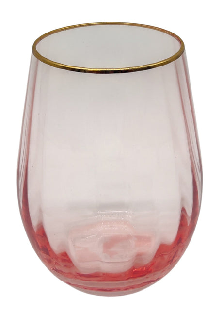 AKDC Glass Tumbler 290ml, Transparent Pink - Al Kabayel Discount CentreAKDC Glass Tumbler 290ml, Transparent PinkTumblerAKDCAl Kabayel Discount Centre
