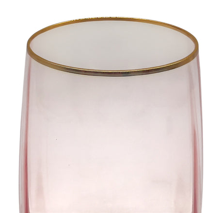 AKDC Glass Tumbler 400ml, Transparent Pink - Al Kabayel Discount CentreAKDC Glass Tumbler 400ml, Transparent PinkTumblerAKDCAl Kabayel Discount Centre
