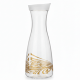 AKDC Gold Accent Transparent Acrylic Juice Bottle with Secure Lid for Beverages 1080 ml - Al Kabayel Discount CentreAKDC Gold Accent Transparent Acrylic Juice Bottle with Secure Lid for Beverages 1080 mlJugsAKDCAl Kabayel Discount Centre
