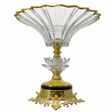 AKDC Gold Base Footed Glass Fruit Bowl – Premium Elevated Fruit Bowl for Dining Table Décor – 25×15 cm - Al Kabayel Discount CentreAKDC Gold Base Footed Glass Fruit Bowl – Premium Elevated Fruit Bowl for Dining Table Décor – 25×15 cmBowlsAKDCAl Kabayel Discount Centre