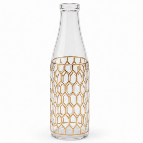 AKDC Gold Diamond Cut Acrylic Bottle for Premium Drink Storage and Serving 1000 ml - Al Kabayel Discount CentreAKDC Gold Diamond Cut Acrylic Bottle for Premium Drink Storage and Serving 1000 mlWater BottlesAKDCAl Kabayel Discount Centre