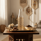 AKDC Gold Diamond Cut Acrylic Bottle for Premium Drink Storage and Serving 1000 ml - Al Kabayel Discount CentreAKDC Gold Diamond Cut Acrylic Bottle for Premium Drink Storage and Serving 1000 mlWater BottlesAKDCAl Kabayel Discount Centre