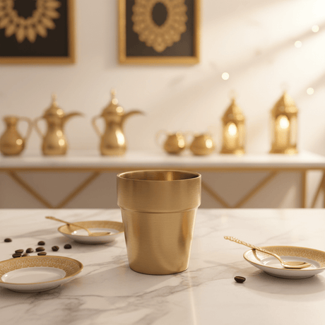 AKDC Gold Stainless Steel Double Wall Tumbler - 250ml - Al Kabayel Discount CentreAKDC Gold Stainless Steel Double Wall Tumbler - 250mlTumblersAKDCAl Kabayel Discount Centre