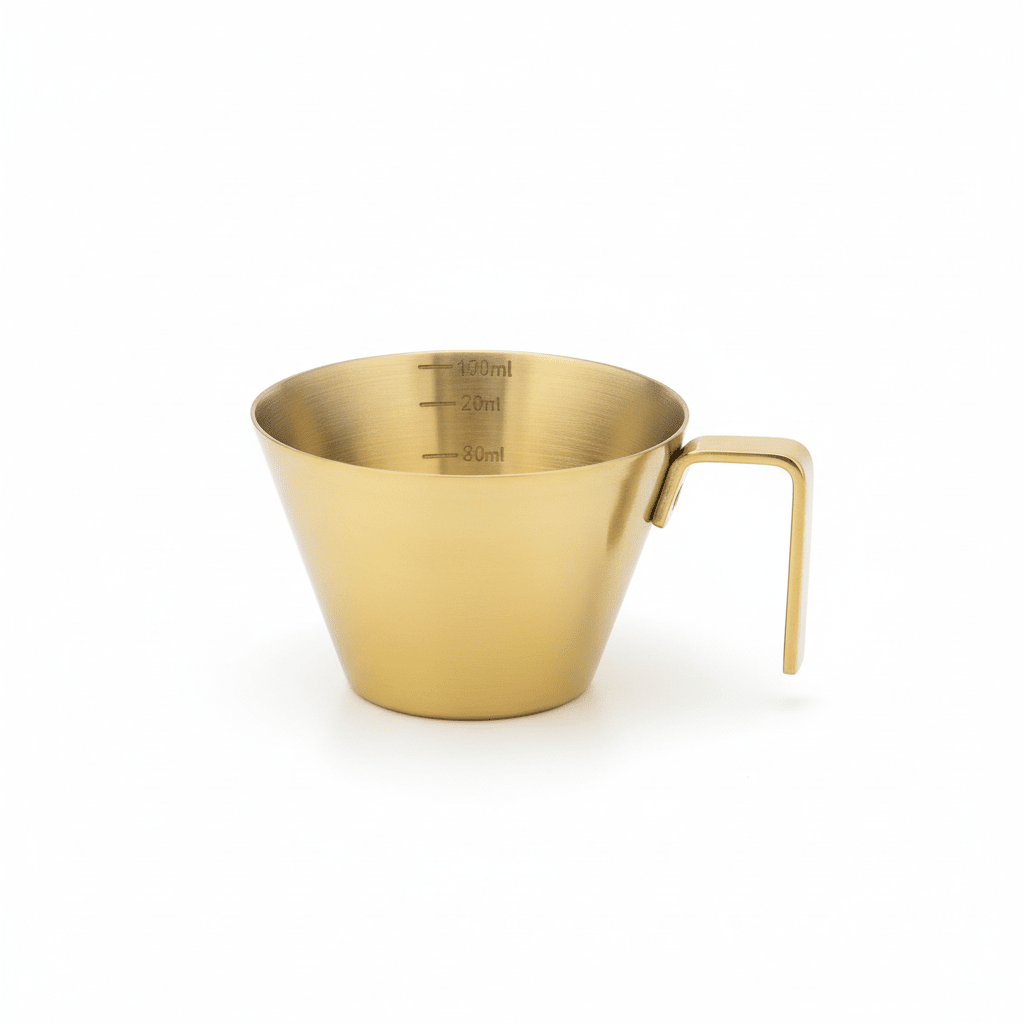 AKDC Gold Stainless Steel Measuring Cup - 100ml - Al Kabayel Discount CentreAKDC Gold Stainless Steel Measuring Cup - 100mlMeasuring Cups & SpoonsAKDCAl Kabayel Discount Centre
