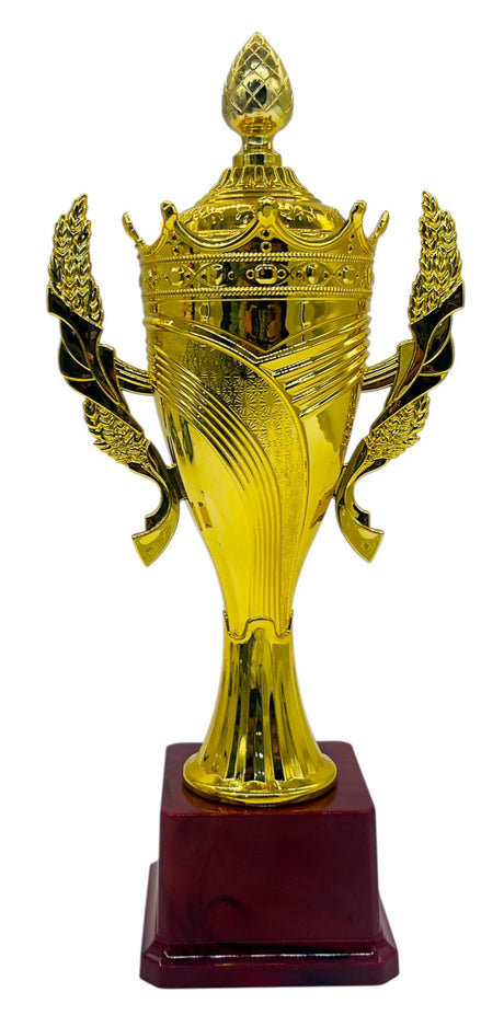 AKDC Gold Trophy Cup – 29.5cm Metal First Place Award for Sports Tournaments & Competitions - Al Kabayel Discount CentreAKDC Gold Trophy Cup – 29.5cm Metal First Place Award for Sports Tournaments & CompetitionsSportsAKDCAl Kabayel Discount Centre