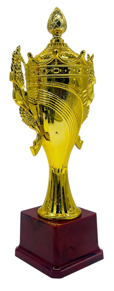 AKDC Gold Trophy Cup – 29.5cm Metal First Place Award for Sports Tournaments & Competitions - Al Kabayel Discount CentreAKDC Gold Trophy Cup – 29.5cm Metal First Place Award for Sports Tournaments & CompetitionsSportsAKDCAl Kabayel Discount Centre