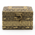 AKDC Golden and Black Wooden Jewellery Storage Box with Antique Brass Lock, Compact Design (4 inch) - Al Kabayel Discount CentreAKDC Golden and Black Wooden Jewellery Storage Box with Antique Brass Lock, Compact Design (4 inch)Organizers & AccessoriesAKDCAl Kabayel Discount Centre