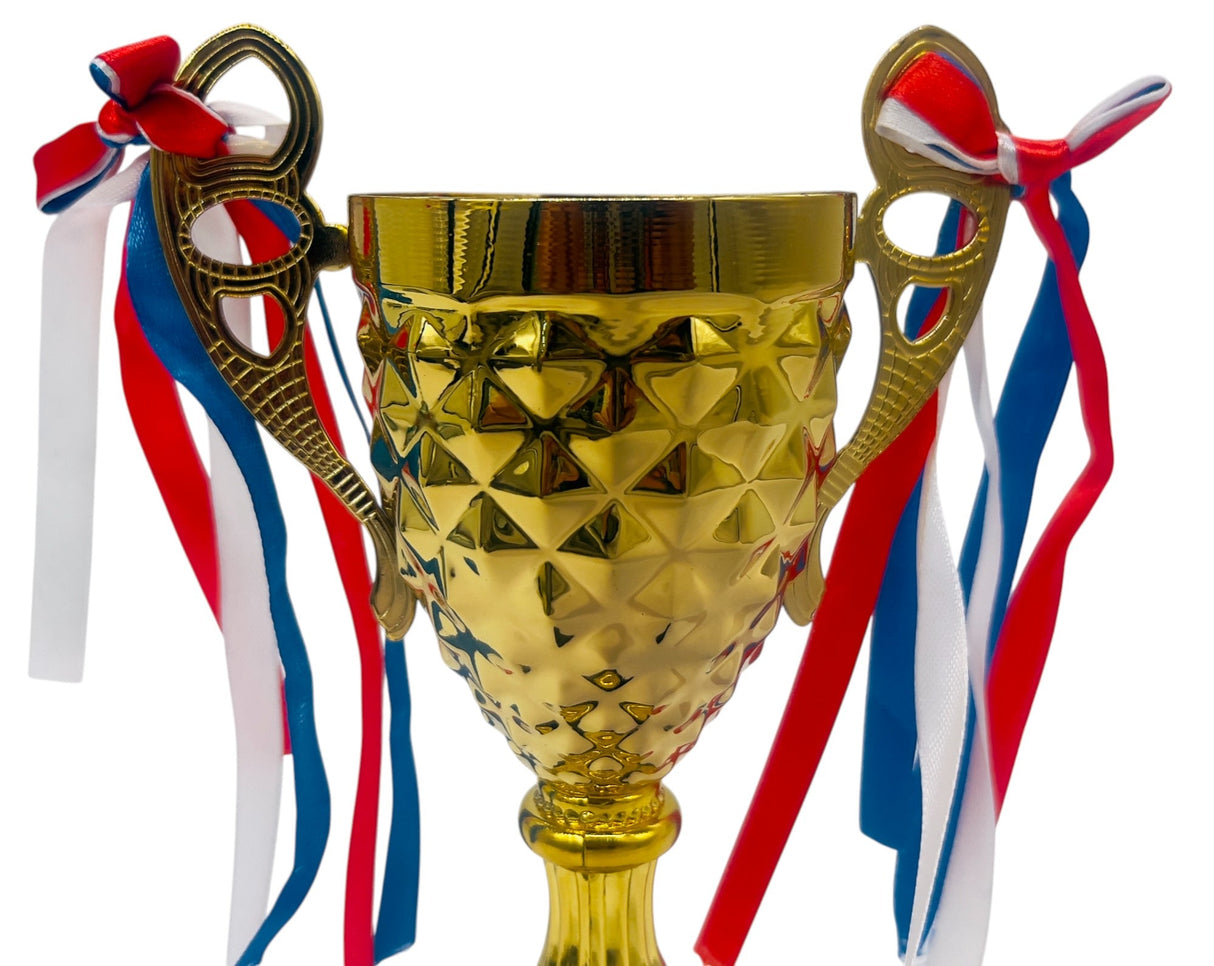 AKDC Golden Trophiy for Kids Awards, Metal Trophy Awards, Trophies Cup for Kids Party Favors Sports Footabll Rewards Competition Tournaments Gift, 27cm - Al Kabayel Discount CentreAKDC Golden Trophiy for Kids Awards, Metal Trophy Awards, Trophies Cup for Kids Party Favors Sports Footabll Rewards Competition Tournaments Gift, 27cmSportsAKDCAl Kabayel Discount Centre