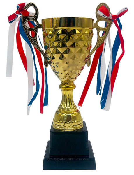 AKDC Golden Trophiy for Kids Awards, Metal Trophy Awards, Trophies Cup for Kids Party Favors Sports Footabll Rewards Competition Tournaments Gift, 27cm - Al Kabayel Discount CentreAKDC Golden Trophiy for Kids Awards, Metal Trophy Awards, Trophies Cup for Kids Party Favors Sports Footabll Rewards Competition Tournaments Gift, 27cmSportsAKDCAl Kabayel Discount Centre