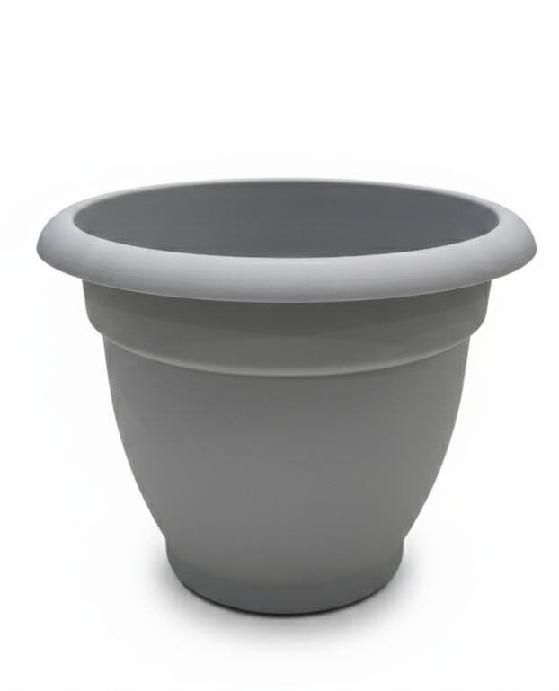 AKDC Gray Large Plastic Plant Pot – Modern Tall Planter – 23×27 cm - Al Kabayel Discount CentreAKDC Gray Large Plastic Plant Pot – Modern Tall Planter – 23×27 cmFlower/Plant PotsAKDCAl Kabayel Discount Centre