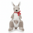AKDC Gray & White Kangaroo Plush Toy 35cm Soft Stuffed Animal Toy Gift for Kids Australia Animal - Al Kabayel Discount CentreAKDC Gray & White Kangaroo Plush Toy 35cm Soft Stuffed Animal Toy Gift for Kids Australia AnimalToysAKDCAl Kabayel Discount Centre