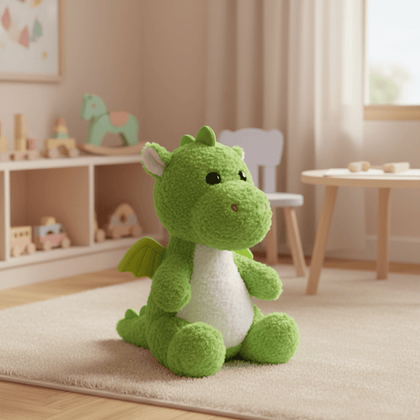 AKDC Green Dinosaur Plush Toy 30cm Soft Stuffed Animal Cute Dino Toy Gift for Kids Boys - Al Kabayel Discount CentreAKDC Green Dinosaur Plush Toy 30cm Soft Stuffed Animal Cute Dino Toy Gift for Kids BoysToysAKDCAl Kabayel Discount Centre
