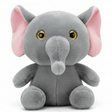 AKDC Grey Elephant Plush Toy 30cm Soft Stuffed Animal Safari Toy Gift for Kids Boys Girls - Al Kabayel Discount CentreAKDC Grey Elephant Plush Toy 30cm Soft Stuffed Animal Safari Toy Gift for Kids Boys GirlsToysAKDCAl Kabayel Discount Centre