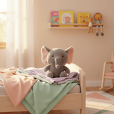 AKDC Grey Elephant Plush Toy 30cm Soft Stuffed Animal Safari Toy Gift for Kids Boys Girls - Al Kabayel Discount CentreAKDC Grey Elephant Plush Toy 30cm Soft Stuffed Animal Safari Toy Gift for Kids Boys GirlsToysAKDCAl Kabayel Discount Centre