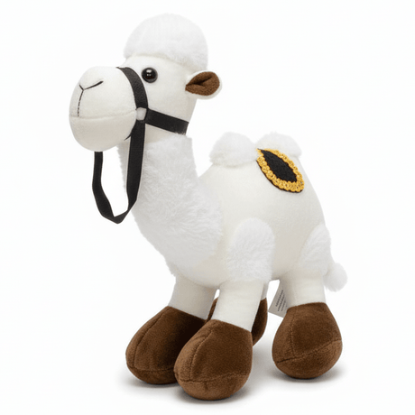 AKDC Grey & White Camel Plush Toy 25cm Soft Stuffed Desert Animal Toy Gift for Kids - Al Kabayel Discount CentreAKDC Grey & White Camel Plush Toy 25cm Soft Stuffed Desert Animal Toy Gift for KidsToysAKDCAl Kabayel Discount Centre