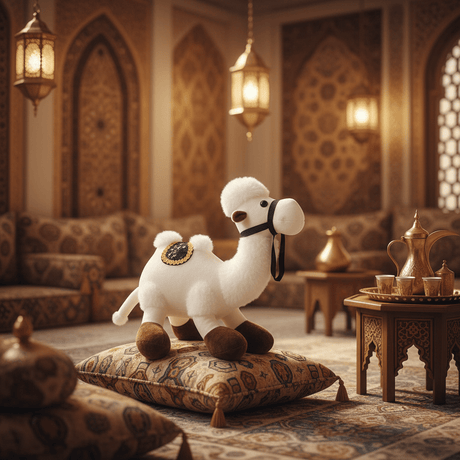 AKDC Grey & White Camel Plush Toy 25cm Soft Stuffed Desert Animal Toy Gift for Kids - Al Kabayel Discount CentreAKDC Grey & White Camel Plush Toy 25cm Soft Stuffed Desert Animal Toy Gift for KidsToysAKDCAl Kabayel Discount Centre