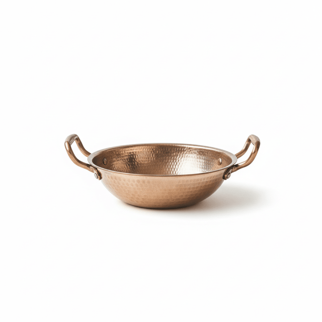 AKDC Hammered Gold Stainless Steel Round Pan With Handle - 22cm - Al Kabayel Discount CentreAKDC Hammered Gold Stainless Steel Round Pan With Handle - 22cmFrying Pan & Grill PanAKDCAl Kabayel Discount Centre