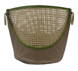 AKDC Handcrafted Bamboo Storage Basket in Vibrant Green Finish – 30cm Height × 30cm Width, Eco - Friendly and Decorative Organizer to Add a Pop of Color to Your Space - Al Kabayel Discount CentreAKDC Handcrafted Bamboo Storage Basket in Vibrant Green Finish – 30cm Height × 30cm Width, Eco - Friendly and Decorative Organizer to Add a Pop of Color to Your SpaceOrganizers & AccessoriesAKDCAl Kabayel Discount Centre
