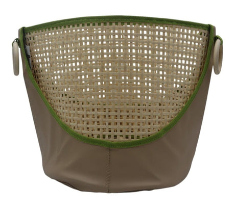 AKDC Handcrafted Bamboo Storage Basket in Vibrant Green Finish – 30cm Height × 30cm Width, Eco - Friendly and Decorative Organizer to Add a Pop of Color to Your Space - Al Kabayel Discount CentreAKDC Handcrafted Bamboo Storage Basket in Vibrant Green Finish – 30cm Height × 30cm Width, Eco - Friendly and Decorative Organizer to Add a Pop of Color to Your SpaceOrganizers & AccessoriesAKDCAl Kabayel Discount Centre