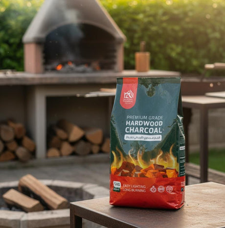 AKDC Hardwood Charcoal 5 kg | Premium Natural Lump Charcoal | Clean Burning Fuel for Barbecue & Outdoor Cooking Events - Al Kabayel Discount CentreAKDC Hardwood Charcoal 5 kg | Premium Natural Lump Charcoal | Clean Burning Fuel for Barbecue & Outdoor Cooking EventsCharcoals & GasAKDCAl Kabayel Discount Centre