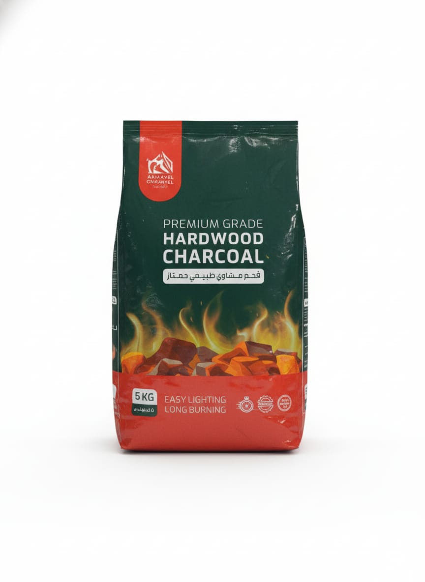 AKDC Hardwood Charcoal 5 kg | Premium Natural Lump Charcoal | Clean Burning Fuel for Barbecue & Outdoor Cooking Events - Al Kabayel Discount CentreAKDC Hardwood Charcoal 5 kg | Premium Natural Lump Charcoal | Clean Burning Fuel for Barbecue & Outdoor Cooking EventsCharcoals & GasAKDCAl Kabayel Discount Centre