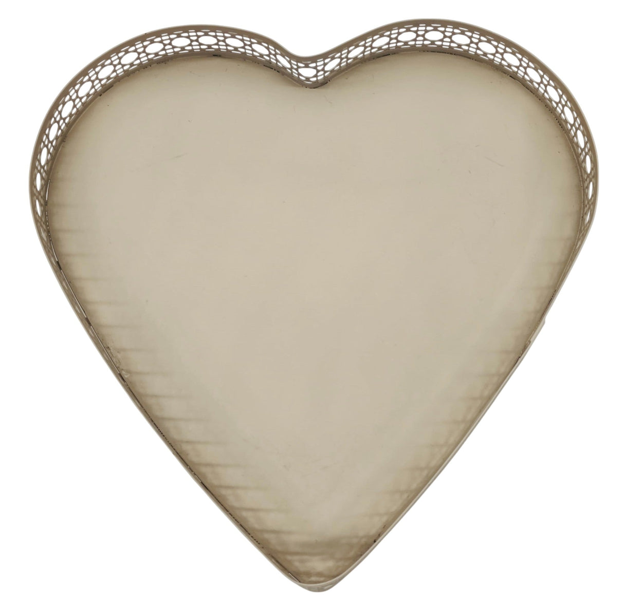 AKDC Heart Metal Candy Tray 25cm*5cm, Beige - Al Kabayel Discount CentreAKDC Heart Metal Candy Tray 25cm*5cm, BeigeServing TraysAKDCAl Kabayel Discount Centre