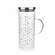 AKDC Heart Print Glass Jug With Lid - 1500ML - Al Kabayel Discount CentreAKDC Heart Print Glass Jug With Lid - 1500MLDrinkware SetsAKDCAl Kabayel Discount Centre