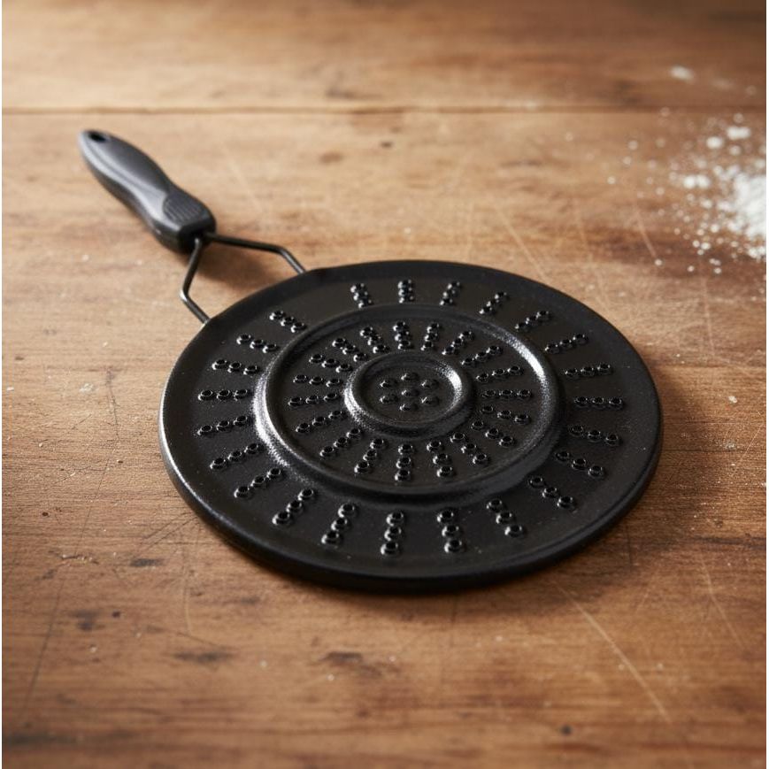 AKDC Heavy-Duty Simmer Ring 17 cm Black – Gas Stove Heat Diffuser Plat ...
