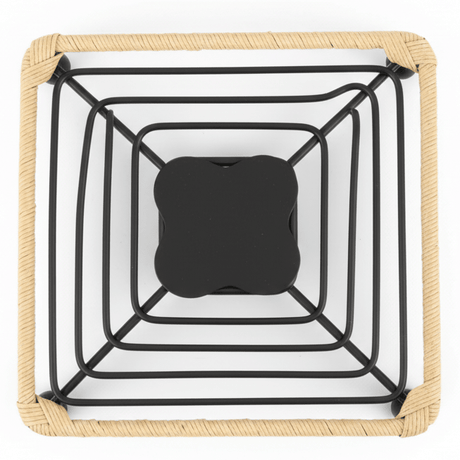 AKDC Heavy - Duty Square Black Metal Trivet for Hot Pots, Pans & Serving Dishes with Heat Protection – 15cm - Al Kabayel Discount CentreAKDC Heavy - Duty Square Black Metal Trivet for Hot Pots, Pans & Serving Dishes with Heat Protection – 15cmKitchen Utensils & GadgetsAKDCAl Kabayel Discount Centre