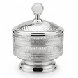 AKDC Imperial Greek Key Silver Candy Pot | Luxury Crystal - Lid Serving Jar | 25×18cm - Al Kabayel Discount CentreAKDC Imperial Greek Key Silver Candy Pot | Luxury Crystal - Lid Serving Jar | 25×18cmJars & Food SaversAKDCAl Kabayel Discount Centre