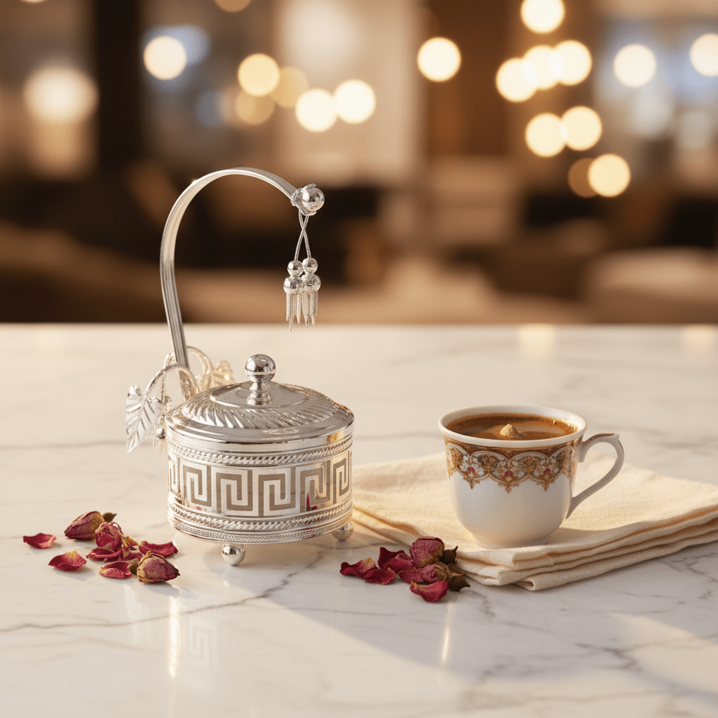 AKDC Imperial Silver & Glass Sugar Pot | Handcrafted Metal Luxury Serveware | 17cm - Al Kabayel Discount CentreAKDC Imperial Silver & Glass Sugar Pot | Handcrafted Metal Luxury Serveware | 17cmJars & Food SaversAKDCAl Kabayel Discount Centre