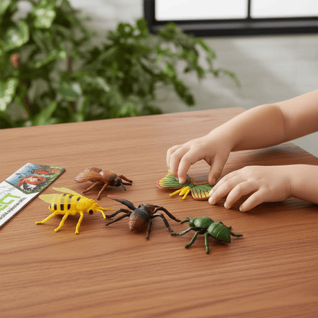 AKDC Insect Figures Playset 6 Pcs – Butterfly, Bee, Spider & More | Ages 3+ - Al Kabayel Discount CentreAKDC Insect Figures Playset 6 Pcs – Butterfly, Bee, Spider & More | Ages 3+ToysAKDCAl Kabayel Discount Centre