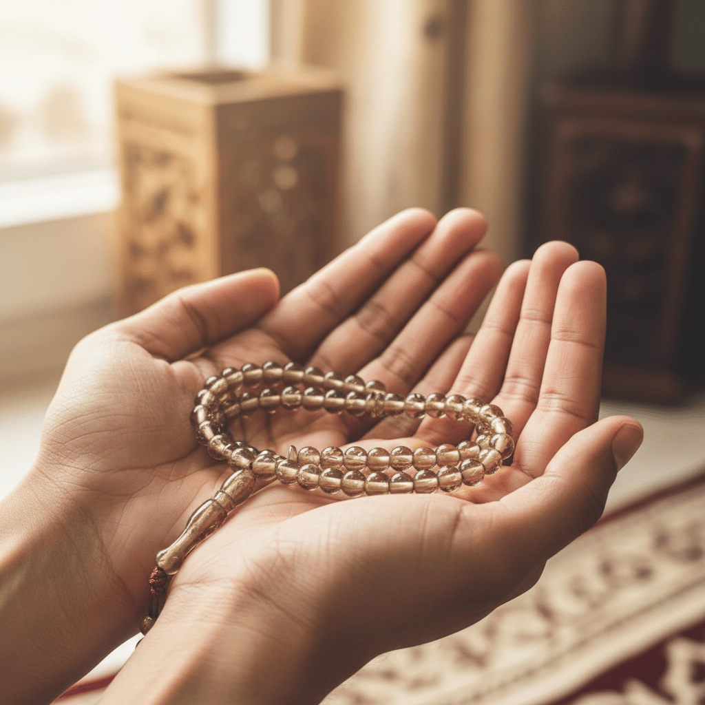 Prayer Beads Lifestyle Shot
