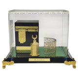 AKDC Kaaba Crystal Glass Showpiece Gold Plated Gift Souvenirs Corporate Office Home Décor Gift - 9cmX7cm - Al Kabayel Discount CentreAKDC Kaaba Crystal Glass Showpiece Gold Plated Gift Souvenirs Corporate Office Home Décor Gift - 9cmX7cmHome Décor AccentsAKDCAl Kabayel Discount Centre