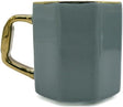AKDC Km Ceramic Mug 380ml 18.8 X 20.8 X 29.7 Cm Grey/Golden - Al Kabayel Discount CentreAKDC Km Ceramic Mug 380ml 18.8 X 20.8 X 29.7 Cm Grey/GoldenMugsAKDCAl Kabayel Discount Centre