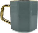 AKDC Km Ceramic Mug 380ml 18.8 X 20.8 X 29.7 Cm Grey/Golden - Al Kabayel Discount CentreAKDC Km Ceramic Mug 380ml 18.8 X 20.8 X 29.7 Cm Grey/GoldenMugsAKDCAl Kabayel Discount Centre