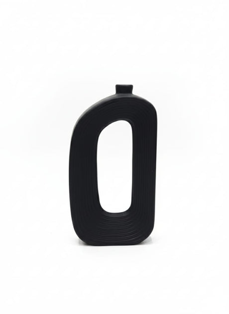 AKDC Large Black Ceramic Decorative Vase – 30×16 cm - Al Kabayel Discount CentreAKDC Large Black Ceramic Decorative Vase – 30×16 cmFlower/Plant PotsAKDCAl Kabayel Discount Centre