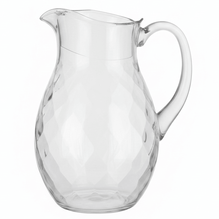 AKDC Large Capacity Clear Acrylic Water Jug 2 Litre Durable Drink Dispenser for Family Use and Gatherings - Al Kabayel Discount CentreAKDC Large Capacity Clear Acrylic Water Jug 2 Litre Durable Drink Dispenser for Family Use and GatheringsJugsAKDCAl Kabayel Discount Centre