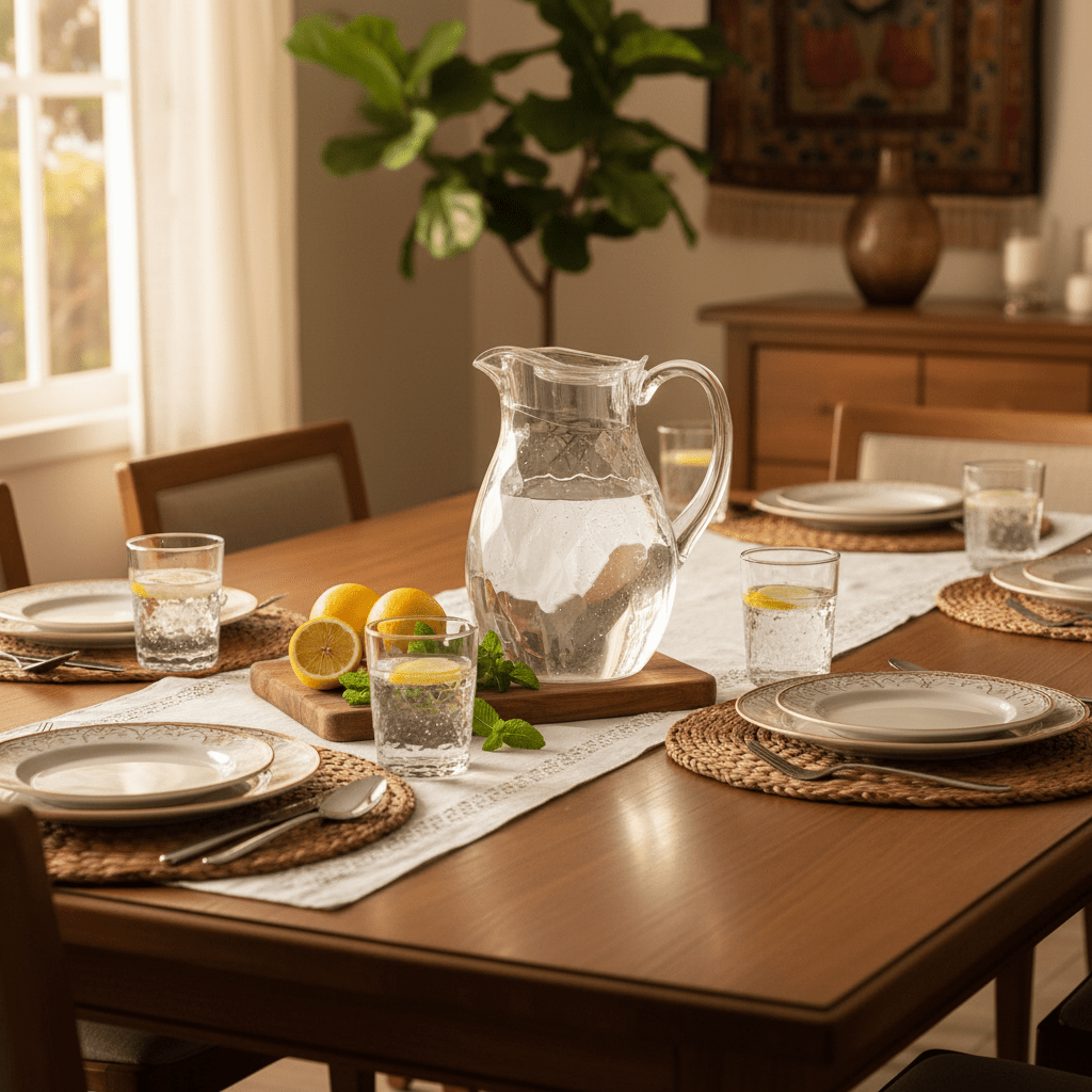 AKDC Large Capacity Clear Acrylic Water Jug 2 Litre Durable Drink Dispenser for Family Use and Gatherings - Al Kabayel Discount CentreAKDC Large Capacity Clear Acrylic Water Jug 2 Litre Durable Drink Dispenser for Family Use and GatheringsJugsAKDCAl Kabayel Discount Centre