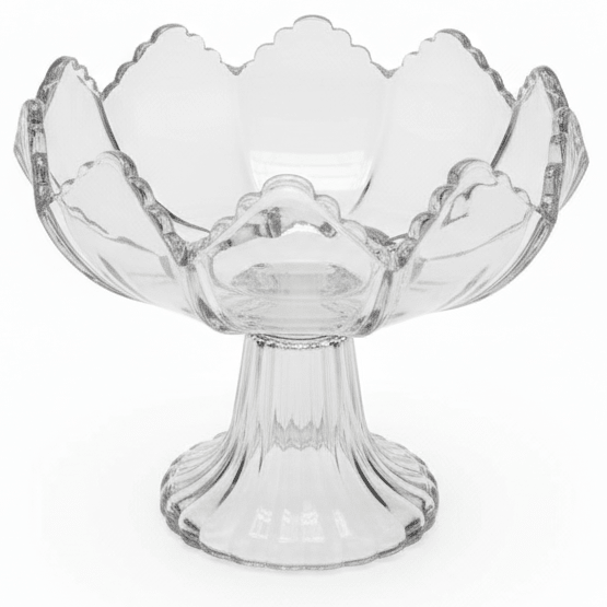 AKDC Large Footed Glass Candy Bowl – Deep Elevated Bowl for Desserts, Snacks & Serving Display 18×16 cm - Al Kabayel Discount CentreAKDC Large Footed Glass Candy Bowl – Deep Elevated Bowl for Desserts, Snacks & Serving Display 18×16 cmBowlsAKDCAl Kabayel Discount Centre