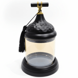 AKDC Large Glass Storage Container with Strong Black Metal Lid – Elegant Multipurpose Kitchen Canister for Coffee, Sugar, Tea, Snacks and Dry Ingredients, Modern Countertop Storage, Size 20 × 13 cm - Al Kabayel Discount CentreAKDC Large Glass Storage Container with Strong Black Metal Lid – Elegant Multipurpose Kitchen Canister for Coffee, Sugar, Tea, Snacks and Dry Ingredients, Modern Countertop Storage, Size 20 × 13 cmJars & Food SaversAKDCAl Kabayel Discount Centre